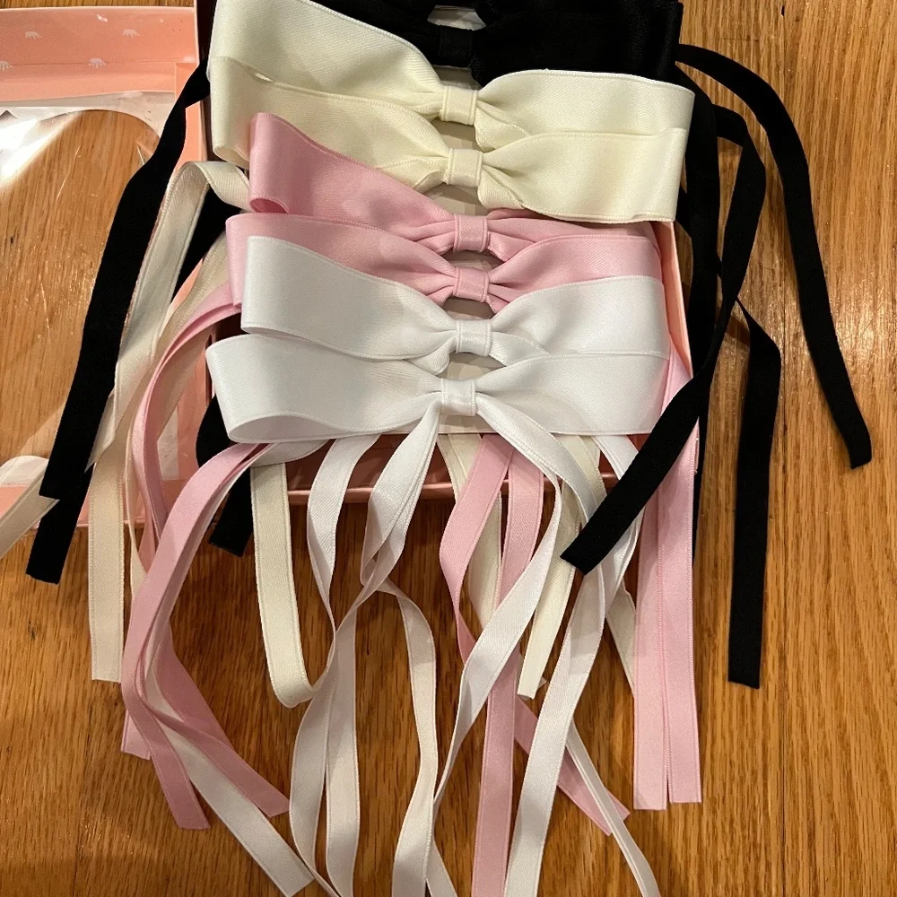 6 hair bows new